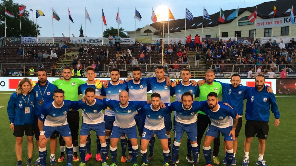 Εθνική Ελλάδος mini football: Ποιοτική αλλά και άτυχη, αναδείχθηκε ισόπαλη 1-1 με την Κροατία